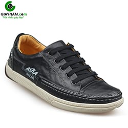Giày da nam màu đen xuất khẩu Anh quốc;Asisa BD181D